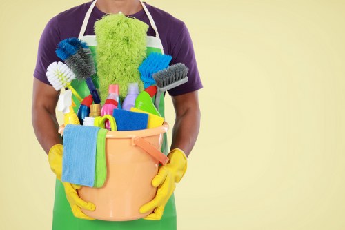 One off cleaning in a tidy office workspace