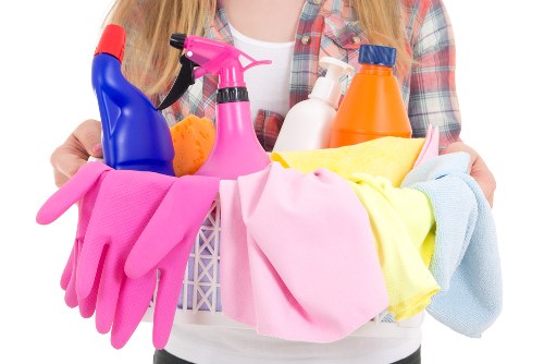 Professional cleaning after construction work
