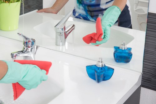 Seasonal domestic cleaning and home refresh setup