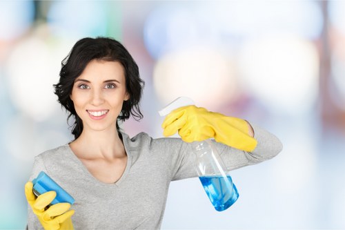 Living room deep cleaning with dust-free surfaces and fresh upholstery